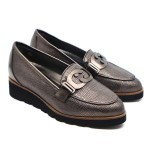 Clair de Lune mocassin brons leder ME617